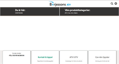 Desktop Screenshot of borjessonsatv.se
